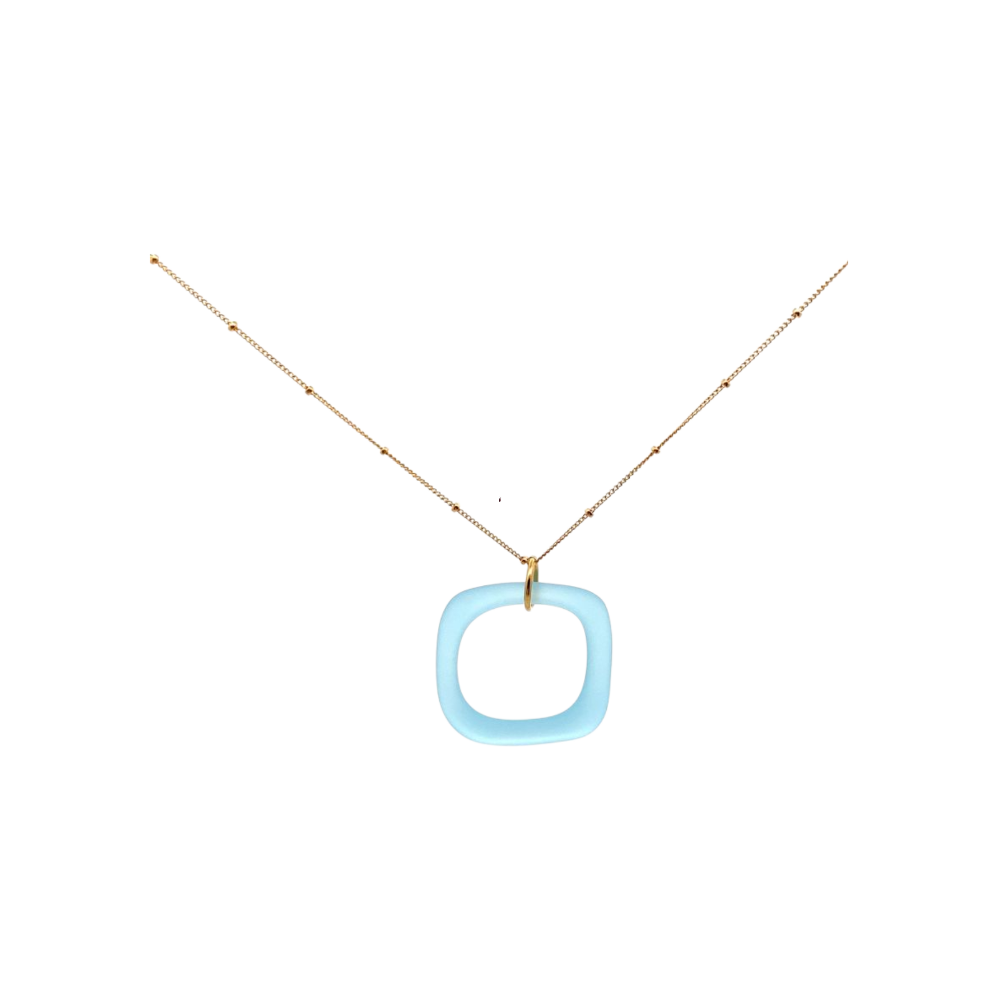 Simple Gin Necklace - Premium product from Smart Glass Recycled Jewelry collection