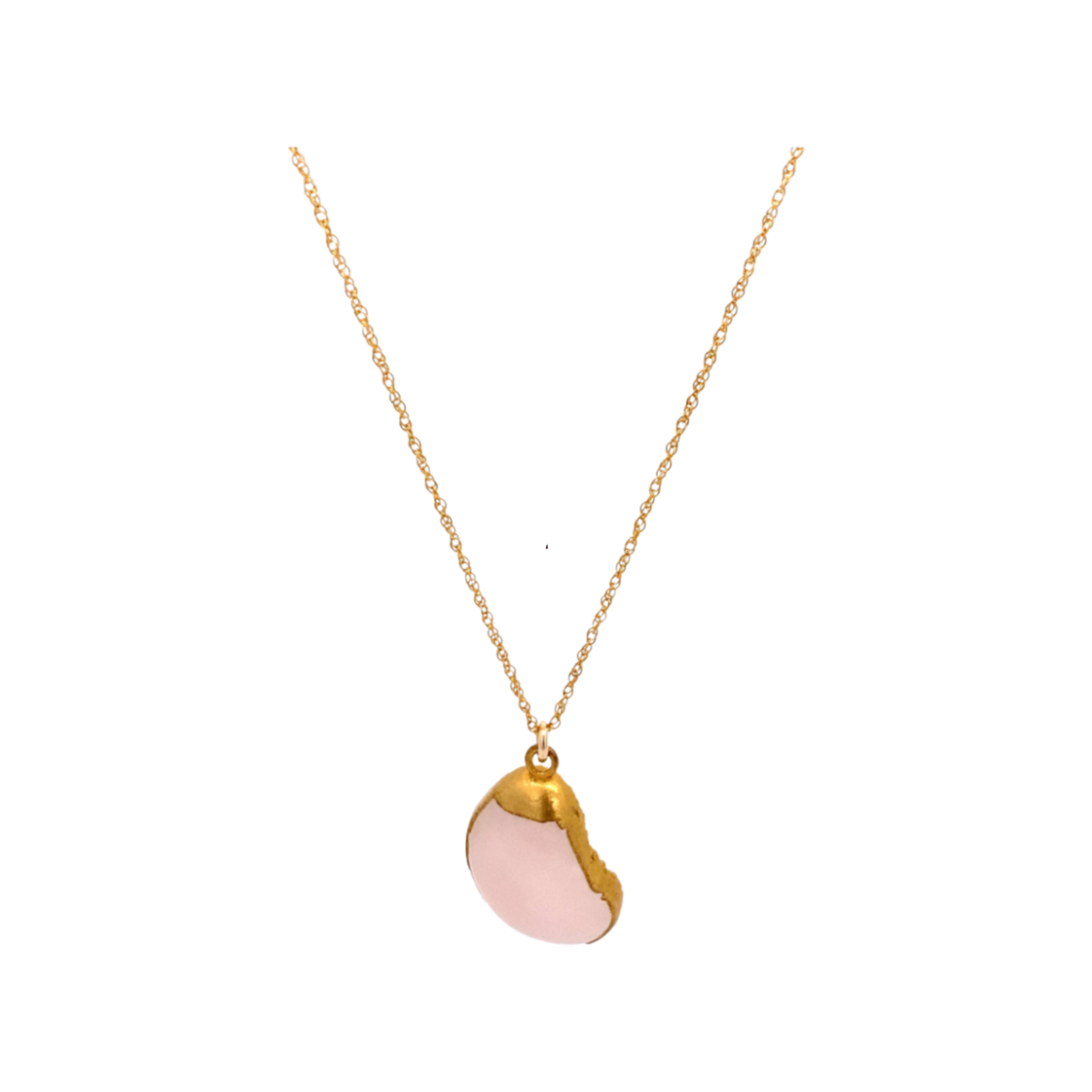Pink Druzy Necklace - Premium product from Treisi collection