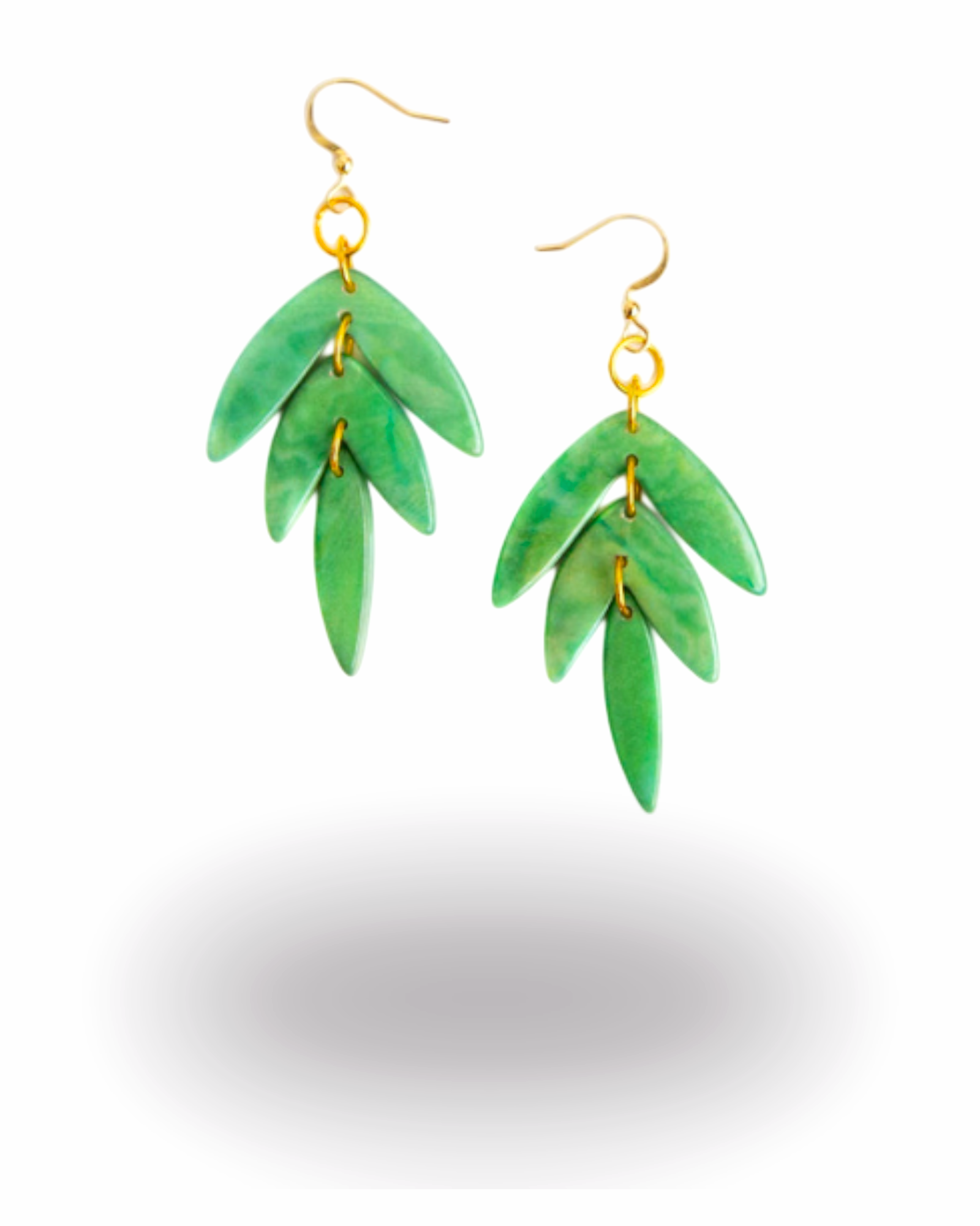 Lana Earrings - Producto premium de la colección Organic Tagua