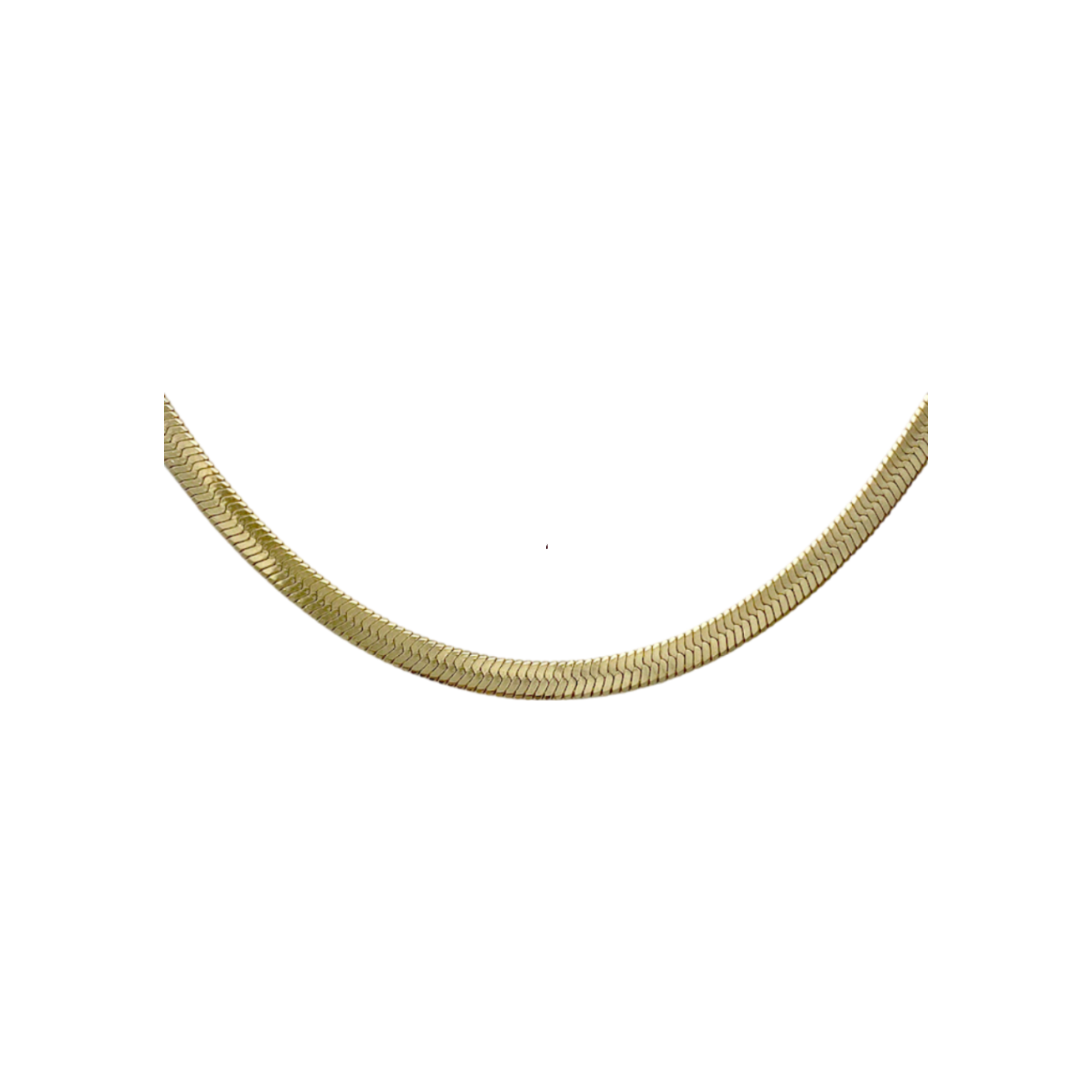 Gold Herringbone Chain - Premium product from Ornamental Things collection