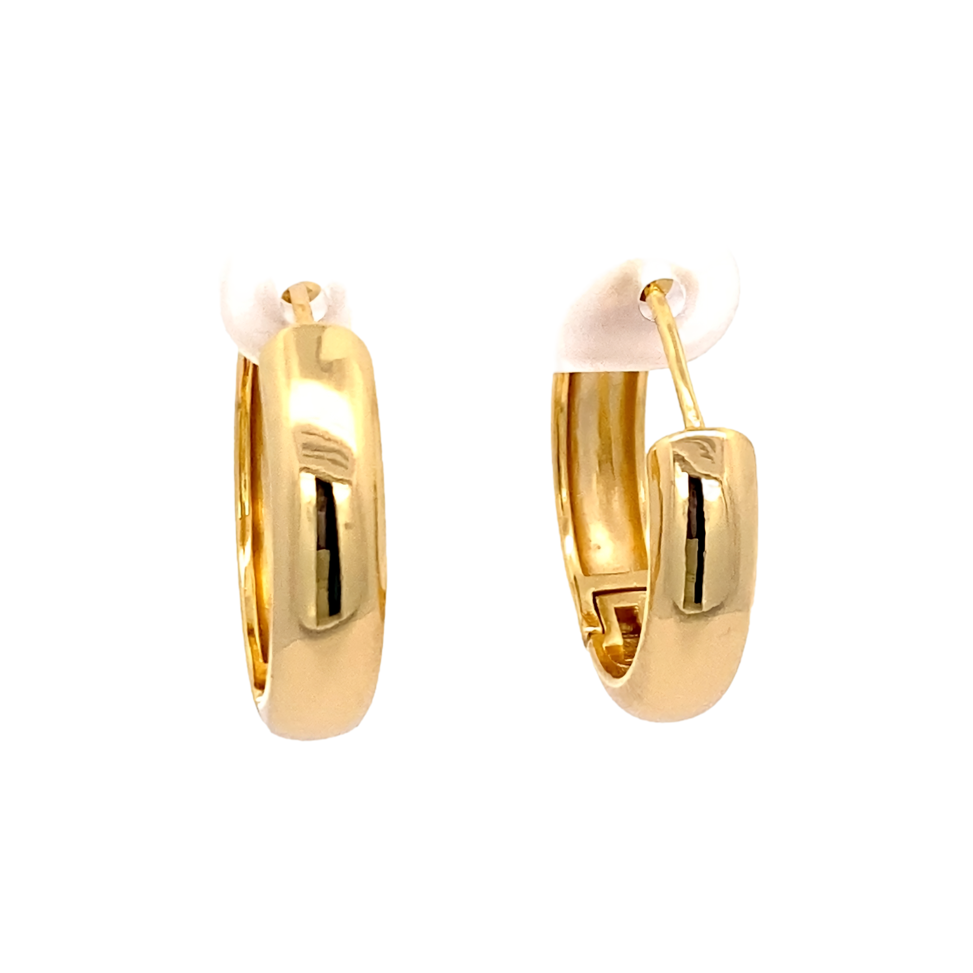 14K Gold Hoops - Premium product from Aim Eternal collection