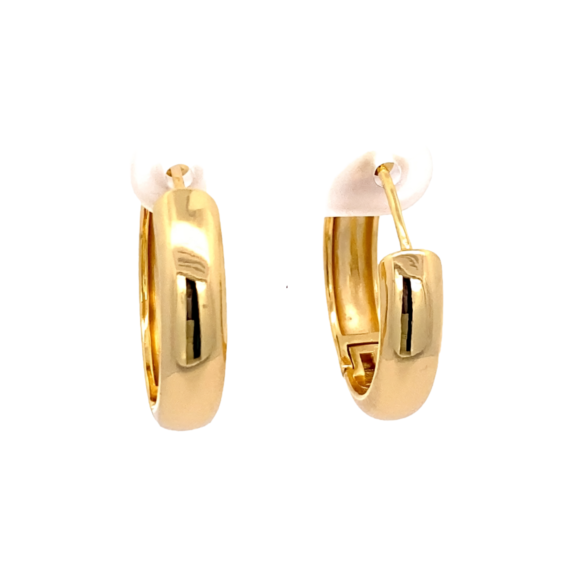 14K Gold Hoops - Premium product from Aim Eternal collection